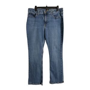 Lee Womens Jeans 35x28 Classic Denim Pants Blue Casual